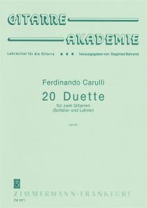 Carulli: Serenade A Major Op 96/1