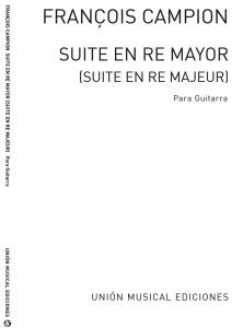 Campion: Suite En Re Mayor (Gousse) for Guitar