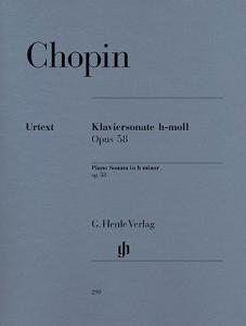 Frederic Chopin: Piano Sonata In B Minor Op.58 (Urtext)