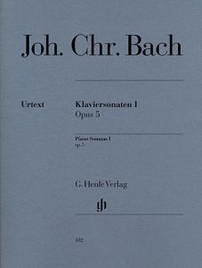 Johann Christian Bach: Piano Sonatas Volume I Op. 5