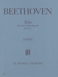 Ludwig Van Beethoven: Trio For Piano, Flute And Bassoon WoO 37