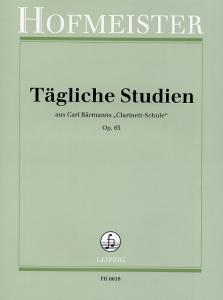 Carl Bärmann: Tägliche Studien Aus Carl Bärmanns Clarinett-Schule" Op. 63"