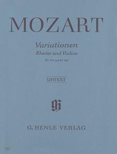 W.A. Mozart: Variations For Piano and Violin (Urtext)