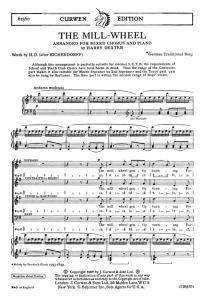 Dexter, H The Mill-wheel Satb/Piano