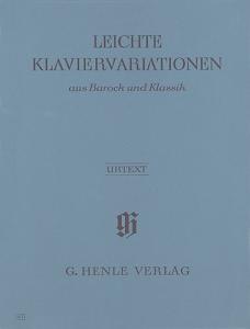 Leichte Klaviervariationen Aus Barock Und Klassik