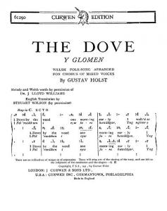 Gustav Holst: The Dove (Y Glomen)