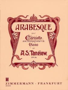 Taneiev, A: Arabesque Op 24