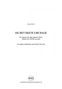 Søren Birch: Og Det Skete I De Dage