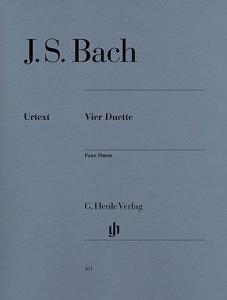 J.S. Bach: Four Duets BWV 802-805 (Urtext Edition)