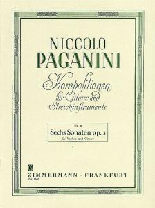 Niccolo Paganini: Sechs Sonaten Op.3