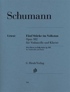 Robert Schumann: Five Pieces In Folk Style Op.102 - Cello Version