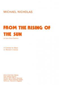 Michael Nicholas: From The Rising Of The Sun