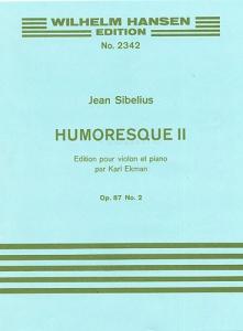 Jean Sibelius: Humoresque No.2 Op.87 No.2 (Violin/Piano)