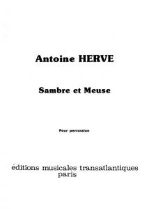 Antoine Herve: Sambre Et Meuse