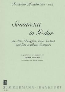 Mancini, F: Sonata Xii G Major