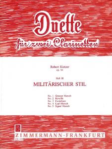 Kietzer: Duets Op 94 Book 3 - Military Style