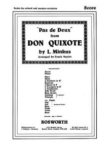 Minkus, L Pas De Deux From Don Quizote Orch (A) Sc/Pts