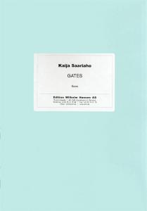 Kaija Saariaho: Gates (Score)