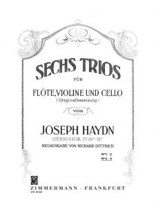 Haydn: 6 Trios Op 100 Book 2