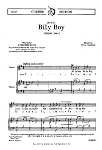 Parry, W Billy Boy Unison/Piano