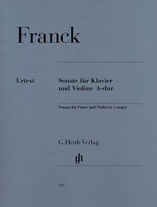 César Franck: Sonata For Piano And Violin In A