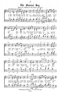 Stewart Minstrel Boy Satb