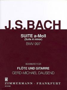 J.S. Bach: Suite In A Minor BWV 997 (Flute/Guitar)