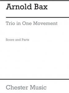 Bax Trio In One Movement Vln/Vla/Pf Sc/Pts