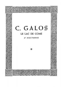 Giselle Galos: Nocturne (Le Lac De Come No.6)