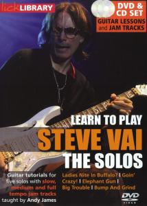 Lick Library: Learn To Play Steve Vai - The Solos