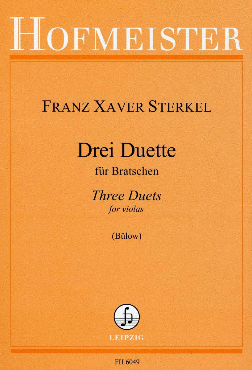 Franz Xaver Sterkel: Drei Duette Fr Bratschen