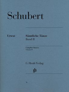 Franz Schubert: Complete Dances - Volume II (Henle Urtext Edition)