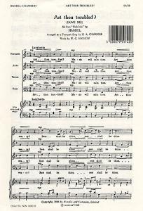 Handel: Art Thou Troubled (SATB)