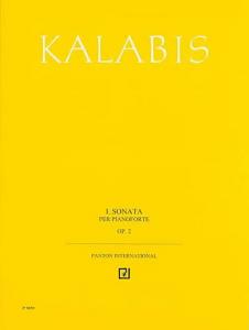 Viktor Kalabis: Pianosonat, Op. 2 (1. Piano Sonata, op. 2)