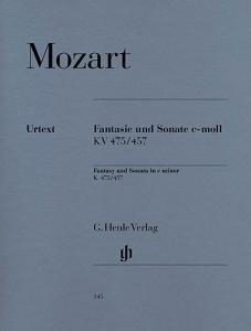 Wolfgang Amadeus Mozart: Fantasy and Sonata In C Minor KV 475/457 (Henle Urtext