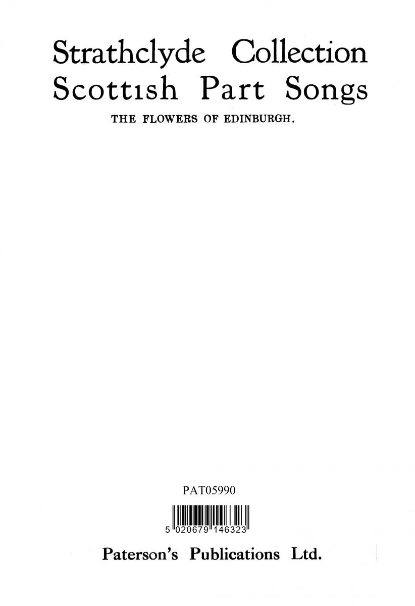 Finlay, K The Flowers Of Edinburgh Satb