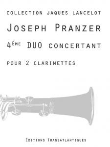 Joseph Pranzer: 4Ème Duo Concertant