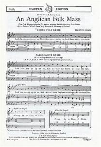 Martin Shaw: An Anglican Folk Mass (SATB)