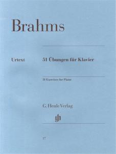 Johannes Brahms: 51 Exercises For Piano