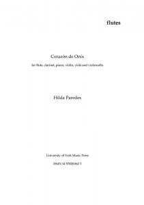 Hilda Paredes: Corazón de Onix (Parts)