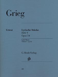 Edvard Grieg: Lyric Pieces Volume 5 Op.54