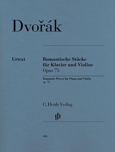 Antonín Dvorák: Romantic Pieces for Piano and Violin op. 75