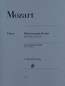 Wolfgang Amadeus Mozart: Piano Sonata B flat major KV 333 (315c)