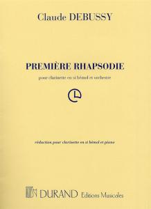 Claude Debussy: Premiere Rhapsodie (Clarinet and Piano)