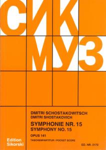 Shostakovitch,Dmitri: Symphony Op 141/15 - Score