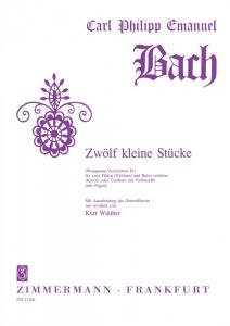 Bach, Cpe: 12 Little Pieces Wq 81