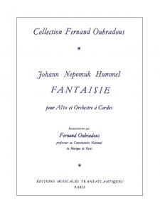 Johann Nepomuk Hummel: Fantasie