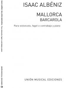 Albeniz: Mallorca Barcarola (Amaz) for Cello and Piano