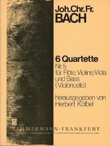 Bach, Jcf: Quartet No 5 F Major