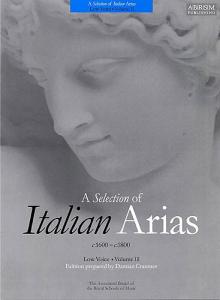 A Selection Of Italian Arias Volume 2: Low Voice